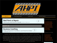 Tablet Screenshot of ahpi.com.au